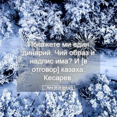 Picture 05 - Лука 20:24 BULG - Покажете ми един динарий. - Bible Verse Picture