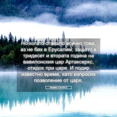Picture 05 - Неемия 13:6 BULG - Но когато ставало всичко - Bible Verse Picture
