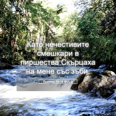 Picture 05 - Псалми 35:16 BULG - Като нечестивите смешкари - Bible Verse Picture