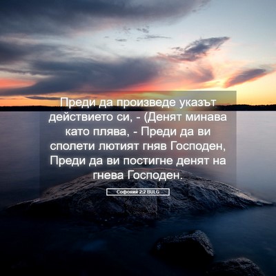 Picture 05 - Софоний 2:2 BULG - Преди да произведе указът - Bible Verse Picture