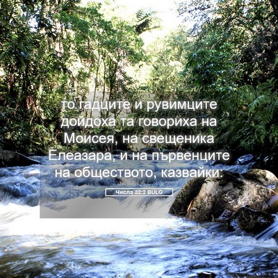 Picture 05 - Числа 32:2 BULG - то гадците и рувимците - Bible Verse Picture