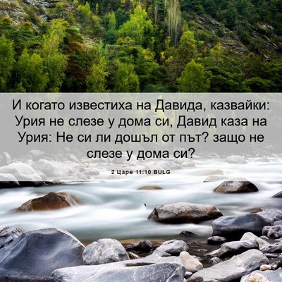 Picture 06 - 2 Царе 11:10 BULG - И когато известиха на - Bible Verse Picture