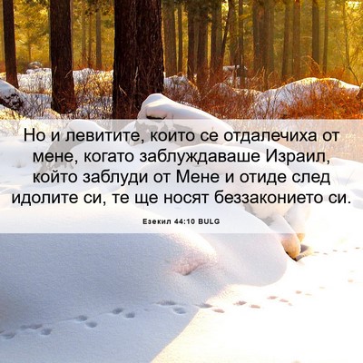 Picture 06 - Езекил 44:10 BULG - Но и левитите, които се - Bible Verse Picture