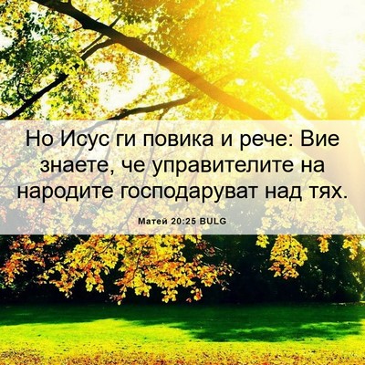 Picture 06 - Матей 20:25 BULG - Но Исус ги повика и рече: - Bible Verse Picture