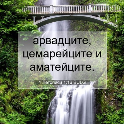Picture 07 - 1 Летописи 1:16 BULG - арвадците, цемарейците и - Bible Verse Picture