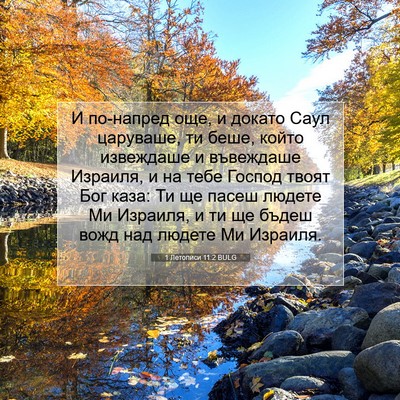 Picture 07 - 1 Летописи 11:2 BULG - И по-напред още, и докато - Bible Verse Picture