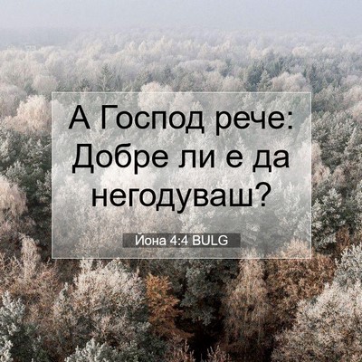 Picture 07 - Йона 4:4 BULG - А Господ рече: Добре ли е да - Bible Verse Picture