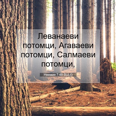 Picture 07 - Неемия 7:48 BULG - Леванаеви потомци, - Bible Verse Picture