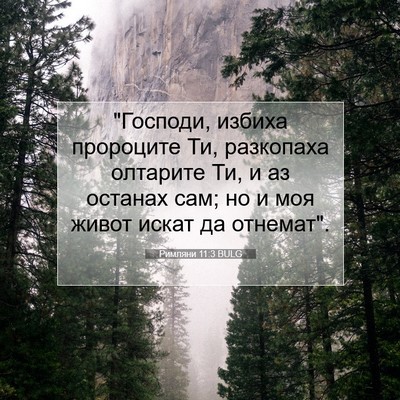 Picture 07 - Римляни 11:3 BULG - 