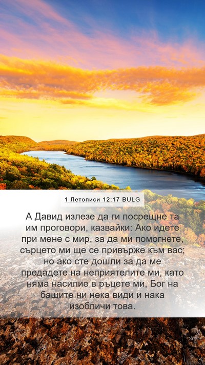 1 Летописи 12:17 BULG Bible Verse Image
