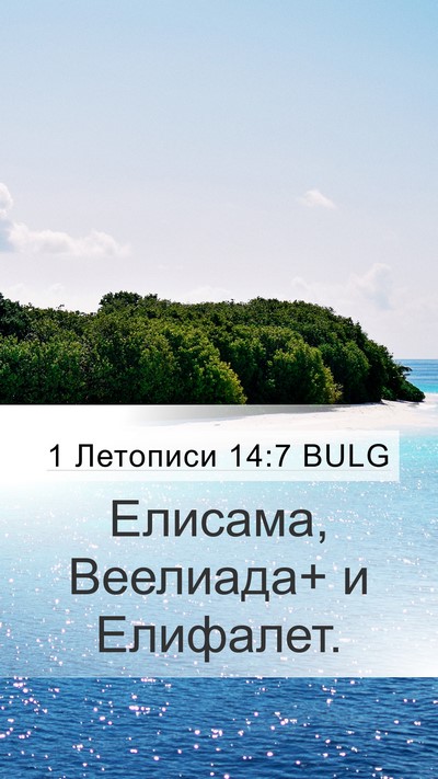 1 Летописи 14:7 BULG Bible Verse Image