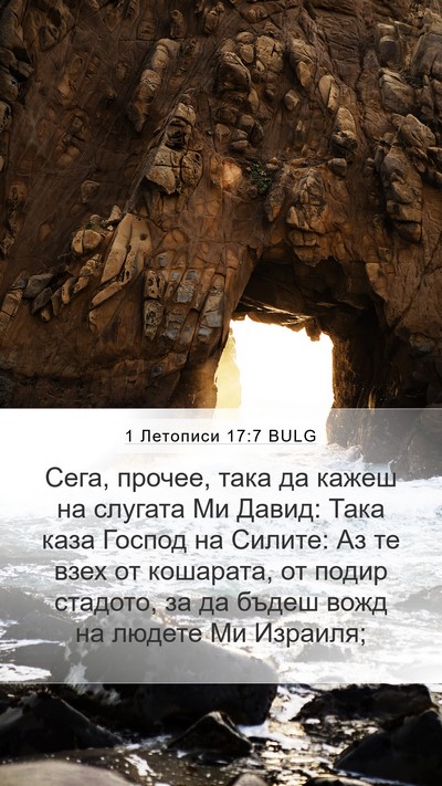 1 Летописи 17:7 BULG Bible Verse Image