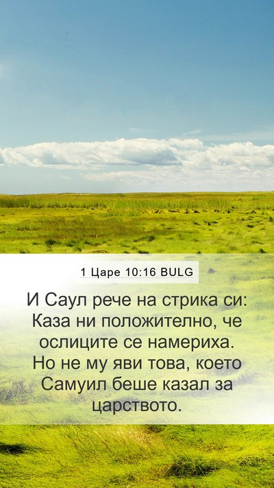 1 Царе 10:16 BULG Bible Verse Image