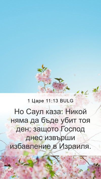 1 Царе 11:13 BULG Bible Verse Image