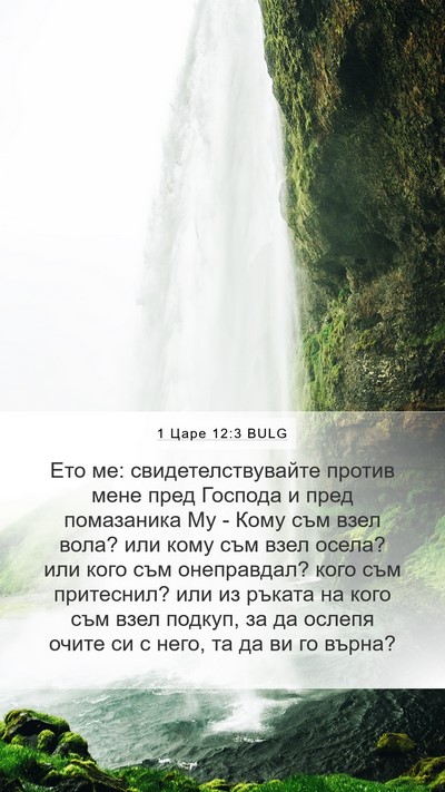 1 Царе 12:3 BULG Bible Verse Image