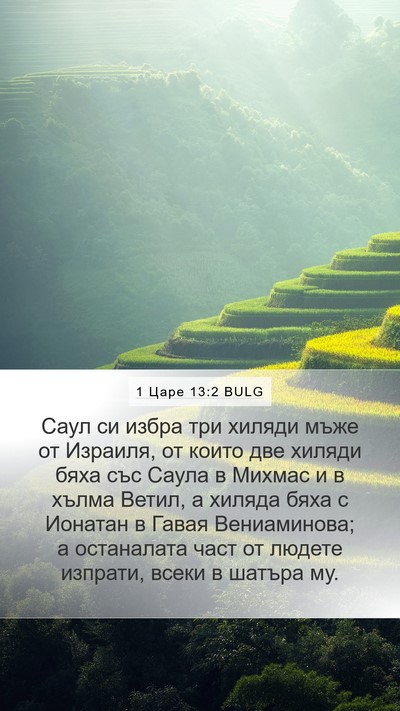 1 Царе 13:2 BULG Bible Verse Image
