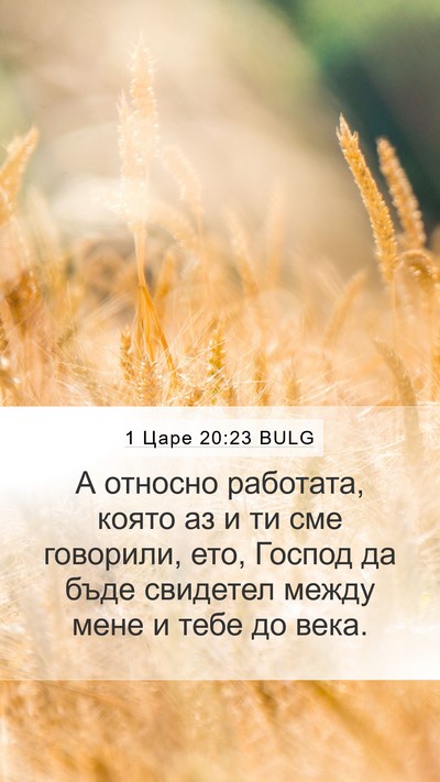 1 Царе 20:23 BULG Bible Verse Image