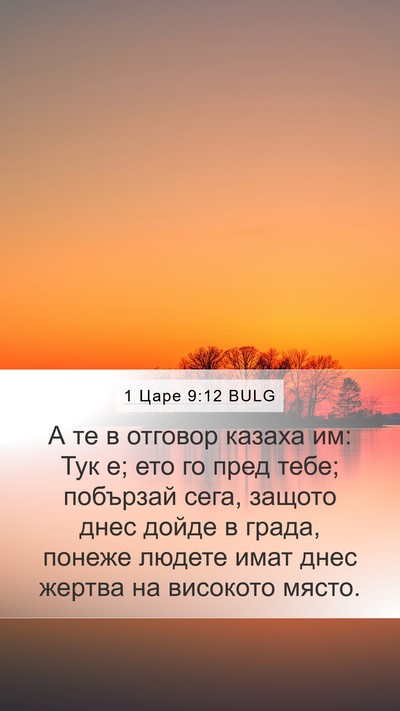 1 Царе 9:12 BULG Bible Verse Image