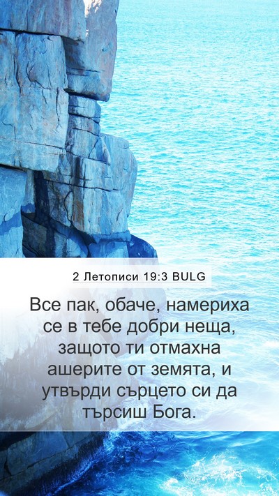 2 Летописи 19:3 BULG Bible Verse Image