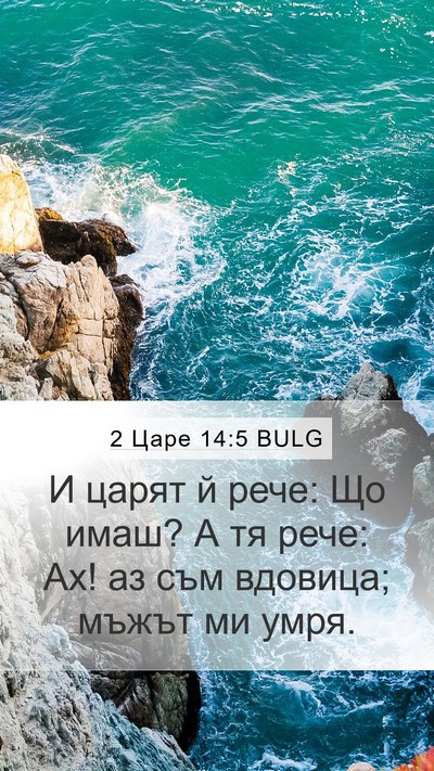 2 Царе 14:5 BULG Bible Verse Image