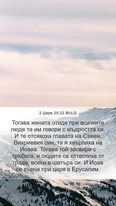 2 Царе 20:22 BULG Bible Verse Image