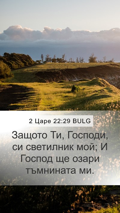 2 Царе 22:29 BULG Bible Verse Image