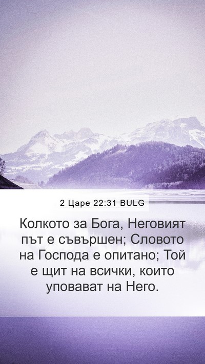 2 Царе 22:31 BULG Bible Verse Image