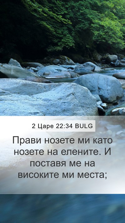 2 Царе 22:34 BULG Bible Verse Image