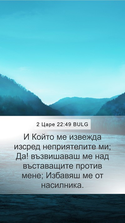 2 Царе 22:49 BULG Bible Verse Image