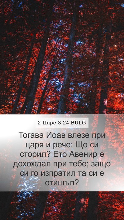 2 Царе 3:24 BULG Bible Verse Image
