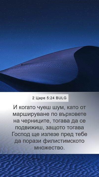 2 Царе 5:24 BULG Bible Verse Image