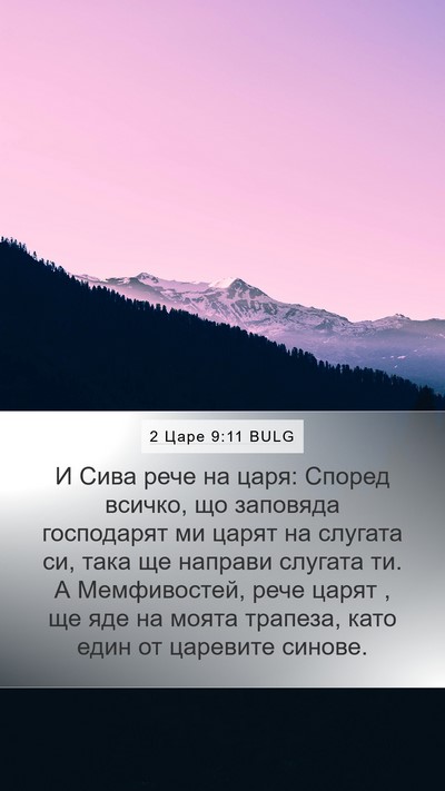 2 Царе 9:11 BULG Bible Verse Image