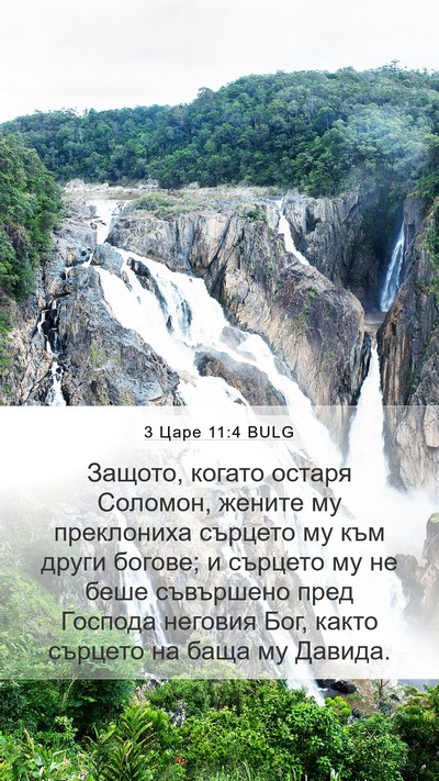 3 Царе 11:4 BULG Bible Verse Image