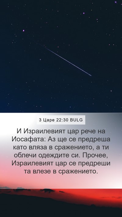 3 Царе 22:30 BULG Bible Verse Image