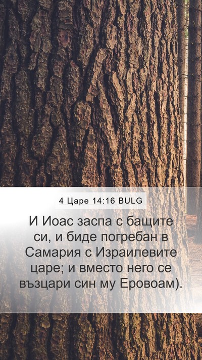 4 Царе 14:16 BULG Bible Verse Image