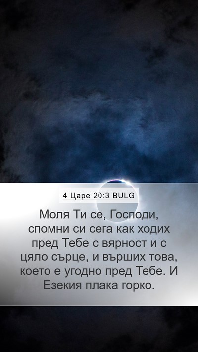 4 Царе 20:3 BULG Bible Verse Image