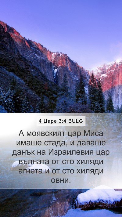 4 Царе 3:4 BULG Bible Verse Image