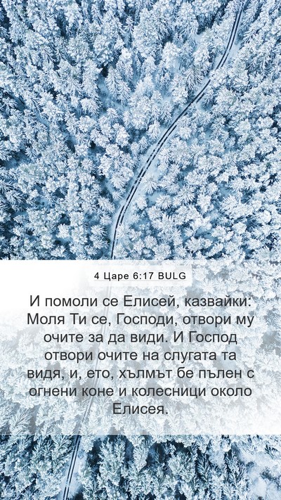 4 Царе 6:17 BULG Bible Verse Image