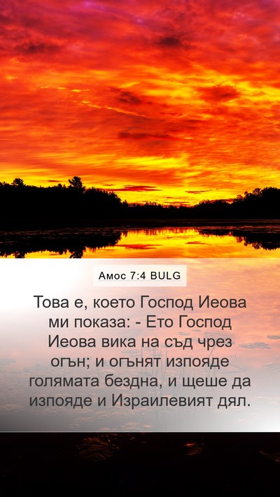 Амос 7:4 BULG Bible Verse Image