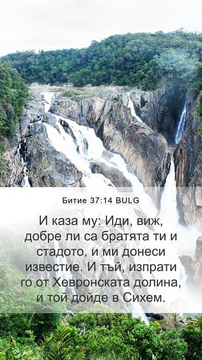 Битие 37:14 BULG Bible Verse Image