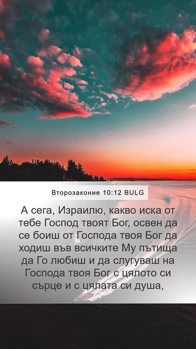 Второзаконие 10:12 BULG Bible Verse Image