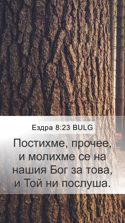Ездра 8:23 BULG Bible Verse Image