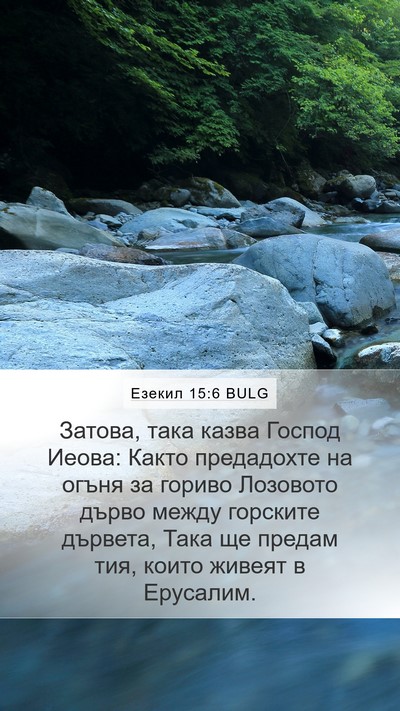 Езекил 15:6 BULG Bible Verse Image