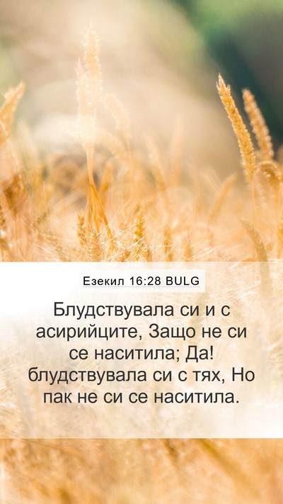 Езекил 16:28 BULG Bible Verse Image