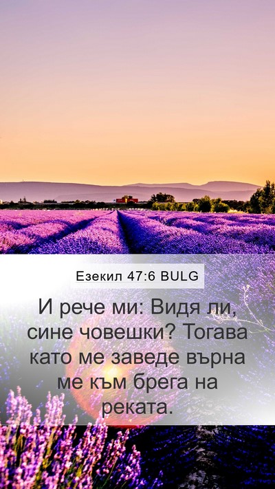 Езекил 47:6 BULG Bible Verse Image