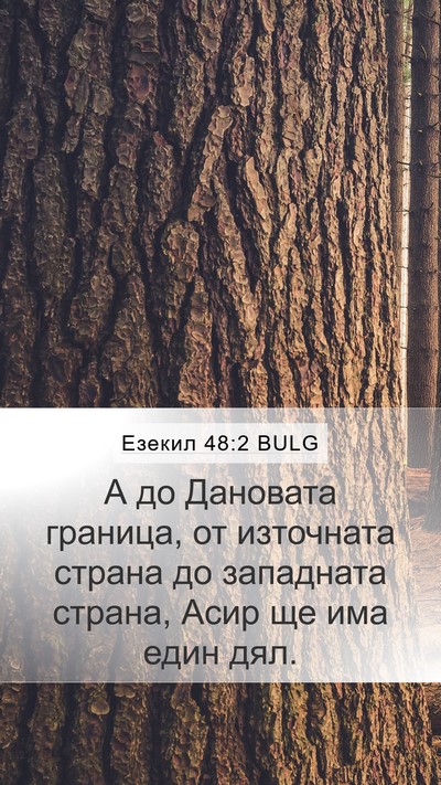 Езекил 48:2 BULG Mobile Phone Wallpaper - А до Дановата граница, от - Mobile Bible Verse Wallpaper