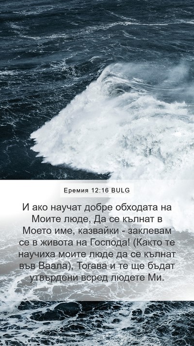 Еремия 12:16 BULG Bible Verse Image