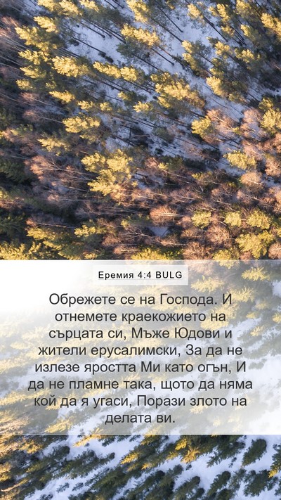 Еремия 4:4 BULG Bible Verse Image