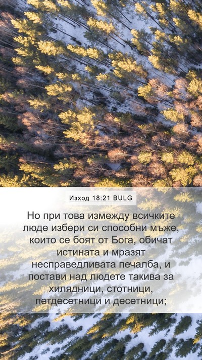 Изход 18:21 BULG Bible Verse Image