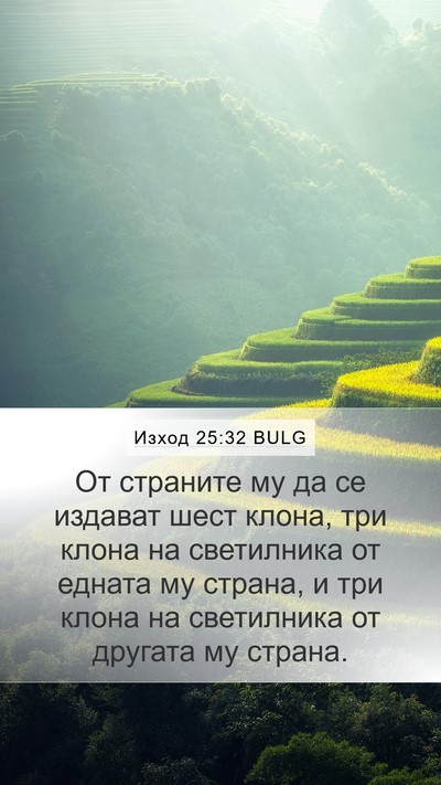 Изход 25:32 BULG Bible Verse Image